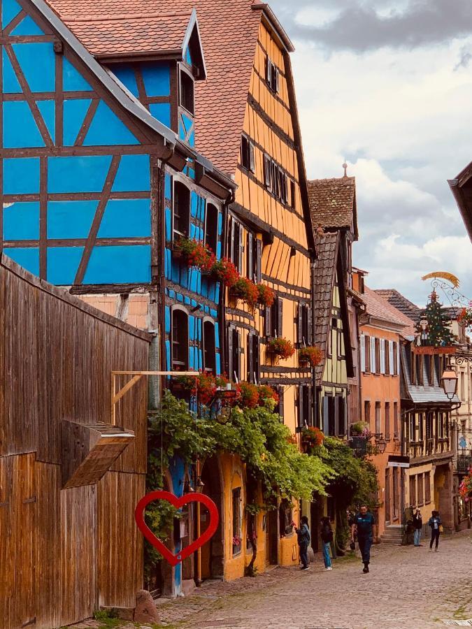 Gite Les Deux Belettes Riquewihr Dış mekan fotoğraf
